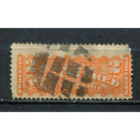 Канада - 1875/1888 - Заказная марка 2С - [Mi.32aA] - 1 марка. Гашеная.  (Лот 30EP)-T2P4