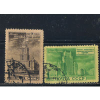 СССР 1950 Архитектура Москвы Проекты высотных зданий #1493-4