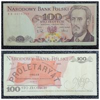 100 злотых Польша 1988 г.