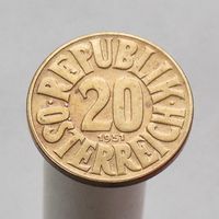 Австрия 20 грошен 1951