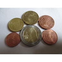 Набор евро монет Австрия 2015 г. (1, 2, 5, 10, 20 евроцентов, 2 евро)