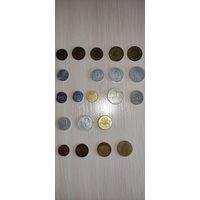 Монеты в коллекцию Германия, Латвия, Литва.