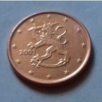 5 евроцентов, Финляндия 2001 г., AU