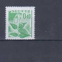 [1744] Корея Южная 1969. Флора.Цветок. MNH