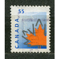 Государственный символ. Кленовый лист. Канада. 1998