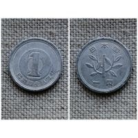 Япония 1 йена 1973 (48 год эпоха Сёва)