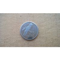 Сейшелы 25 центов, 1993г. (D-59)