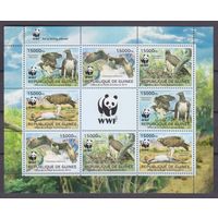 2013 Гвинея 9865-9868KL WWF / Птицы 48,00 евро